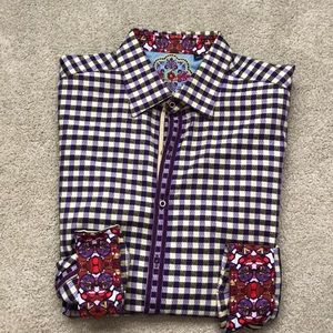 Robert Graham L/S dress shirt like new